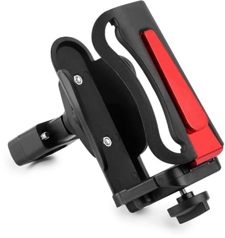 Protecteur Cadre Support Tasse Boisson CNC Moto pour Kawasaki ZX-25R pour Ninja ZX25R 2019–2022 Accessoires Bouteille d'eau Barre Crash Moto Garde Moteur(Rouge)