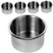 TOPBATHY 5 Piezas Portavasos De Acero Inoxidable Portavasos para Bote Portavasos para Barco Portavasos Enfriador Portavasos Montable Portavasos De Barco para Bebidas Portavasos Universal