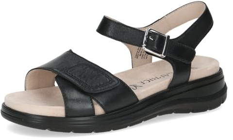 CAPRICE Sandale 9-28751-46 schwarz G-Weite
