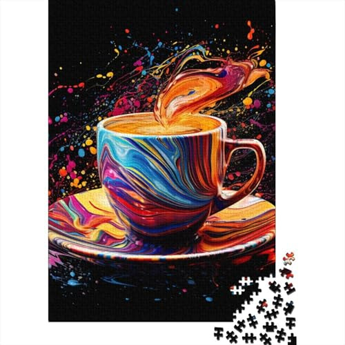 Teacups Jigsaw Puzzles Game Adult 1000 Piece Jigsaw Paper Creative Jigsaw Puzzle Decompressing Game 1000pcs (38x26cm)