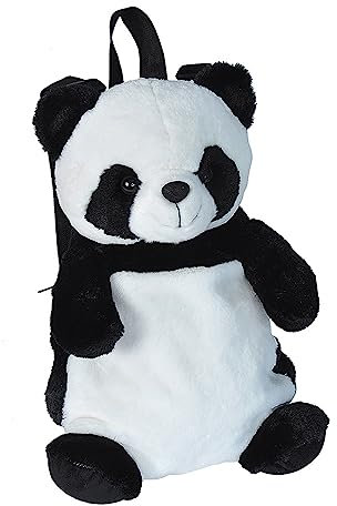 Wild Republic 19355 20881 Panda Plüschtier, Kuscheltier Rucksack, Stofftier, 36 cm, Multi