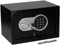 Bakaji Caja Fuerte a Pared Numérica Digital, de Seguridad Electrónica Casa Albergo Hotel Safe + 4 x AA Pilas y Llaves de Emergencia, Negro, 30 x 20 x 20 cm
