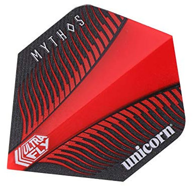 Unicorn Darts Mythos Griffin Red Ultrafly Flights Black Big Wing