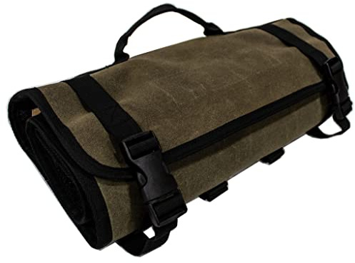 Overland Vehicle Systems Canyon Rolled Bag First Aid - #16 Waxed Canvas
