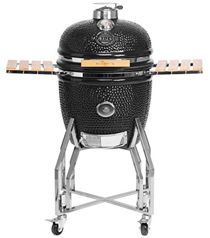 Yakiniku Kamado Y190000 - Barbacoa de cerámica con armazón (19