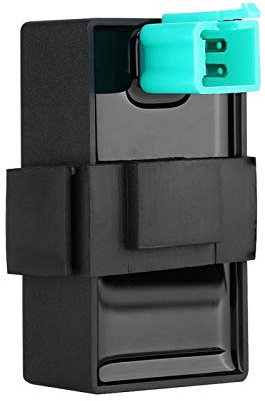 Qiilu CDI, 4-polige DC-CDI-Box Passend für die meisten 50ccm 70ccm 90ccm 110ccm Roller ATV DY100 4-poliger Racing CDI Scooter Ersatz cdi 4 pin offen