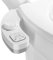PIKETS Bidet Einsatz für Toilette Bidet Aufsatz WC Toilettensitz Wasserdruckregelung, doppelte Düse und Selbstreinigungsfunktion Classic Bidet Voller Satz
