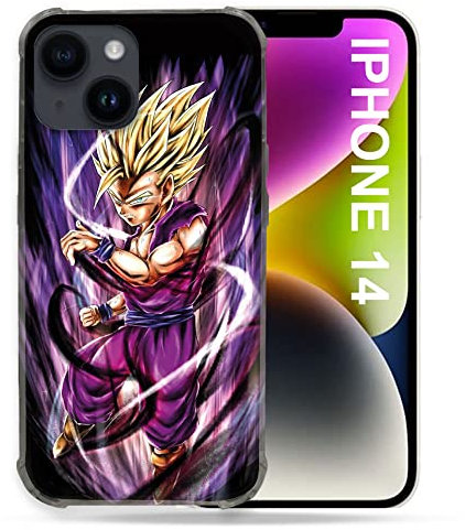 Cokitec Iphone 14 (6.1) Case Manga Dragon Ball Sangohan Purple