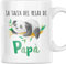 Vulfire Tazza Regalo per Papà - Idea Originale per Compleanno, Natale, Festa del Papà - Tazza del Relax in Ceramica
