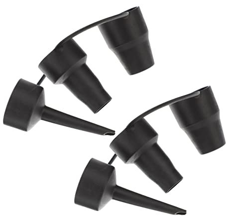 2 Sätze 3 Luftaufblasadapter Elektrische Luftpumpendüsen Aufblasbare Düsen Aufgeblasene Matratze Luftmatratze Pumpe Adapter Luftmatratzenpumpe Autoadapter Spielzeug Luftdüse