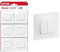 Legrand - Lot de 6 interrupteurs ou va-et-vient Neptune - Blanc & Double interrupteur ou va-et-vient Neptune - 10A - Blanc