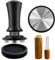 Yeelan Kaffee Tamper 51mm, Espresso Tamper Druckregulierender, Base Ripple, Tamper Set inkl Tampermatte Tool, 304 Edelstahl Base Kaffeestampfer für Cafes, Kaffeeliebhaber (Aluminiumgriff)