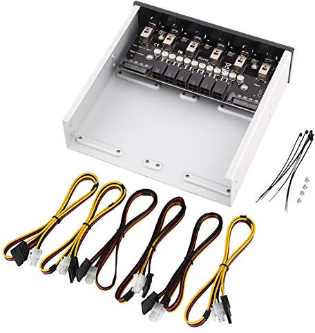 Beufee Festplatten-Netzschalter, Festplatten-Leistungsschalter, Festplatten-Wahlschalter, SATa-Umschalter, Festplatten-Leistungsregler Für Desktop-PCs