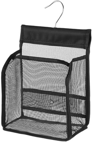 Hanging Bag for Washing Line with Hanger, Easy Hanging Hook for Peg Storage, Reusable Clothes Pegs Bag for Home and Garden