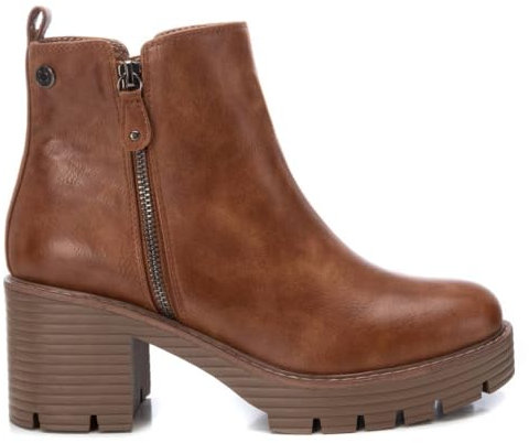 REFRESH - Stivaletto da donna - Calzature comode e versatili - Moda casual, Cammello 30, 41 EU