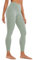 CRZ YOGA Butterluxe Damen High Waist Sport Leggings Blickdicht Yoga Leggins Sporthose Workout Gym Yogahose - 64cm Grüner Palmenhof 40