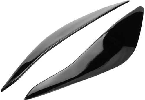 PGQSQVTXF Car Headlight Washer Cap For Vauxhall For Opel For Insignia A For Standard 2008-2013 Car Headlights Eyebrow Eyelids Trim Cover Sticker Headlight Lens Cover