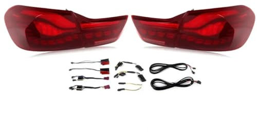SCSTHRCRA HD klar Rückleuchten FÜR B&MW 4 Serie F32 F36 F82 F83 M4 2013-2020 Hinten Lampen GTS Rote Rückleuchten Blinker dynamische Anzeige Lichter Nebel Lampe (1)
