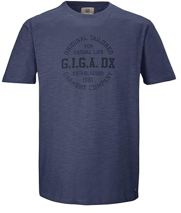 G.I.G.A. DX Herren T-Shirt GS 4 MN TSHRT GOTS, blau, XXL, 42647-000
