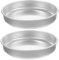 iplusmile Thickened Aluminum Pizza Baking Pan 30cm Round Metal Oven Trays Non-Stick Heat-Resistant for Kitchen