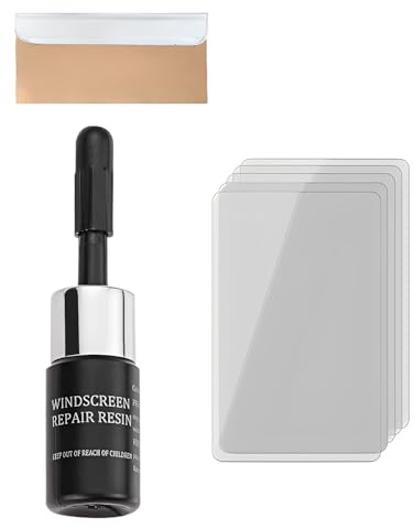 GRETY Steinschlag Reparaturset Windschutzscheibe,Windschutzscheibe Reparaturset,Repair Reparatur Windshield Auto Kit,Glass Crack Glas Display,Flüssigkeit Kits Flüssigglas,Fensterreparaturset