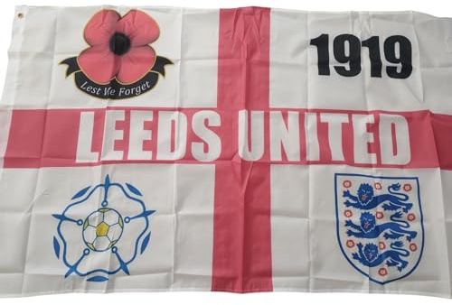 Real Madrid Leeds united flag 5 x 3
