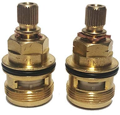 Tap Magician Franke Wave Compatible Ceramic cartridge valves Pair 3794R-H, 3794R-C