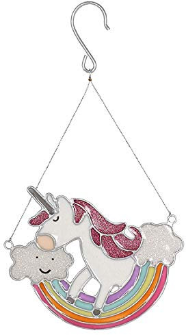 Jones Home & Gift Magischer Regenbogen-Einhorn-Sonnenfänger