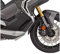 Puig Motorrad Kotflügel-Verlängerung Vorne 9824N, Schwarz