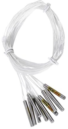 PT100 Sensor Sonde, 10 Stück Temperaturregler PT100 wasserdichte Sensor Sonde 4 x 30mm