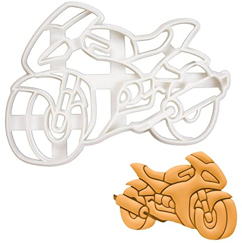 Motorrad Ausstechform, 1 Teil