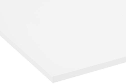 PLEXIGLAS® GS weiß (milchig), vielfältig nutzbares und bruchfestes Marken Acrylglas für Lichtobjekte etc., 3 mm dicke PLEXIGLAS® GS Platte in 25 x 50 cm, milchig-transluzent (WH10)