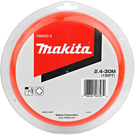 Makita 198502-9 Tube de coupe pour débroussailleuse 2,4 mm x 30 m