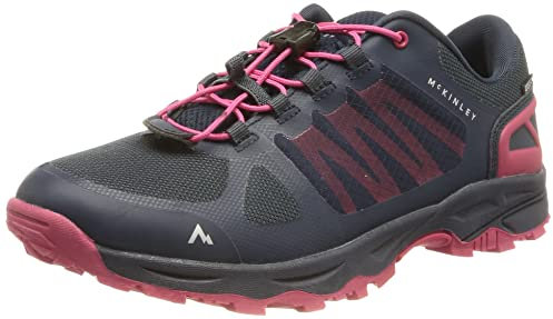 McKinley Unisex Kinder Kansas Wanderschuhe, Navy Red, 34 EU