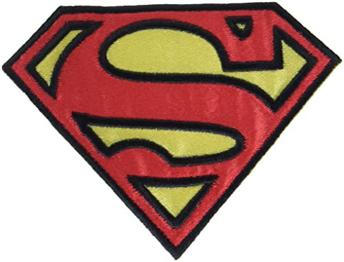 Simplicity 19320100189 DC Comics Superman Aufbügeln für Kleidung, Rucksäcke und Accessoires Aufnäher, mehrfarbig, 3.5 W x 4.12 L