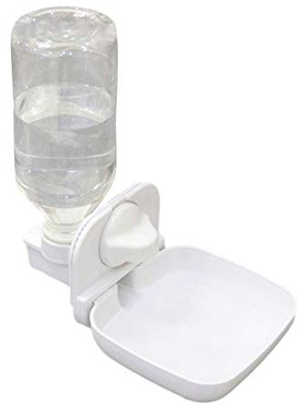 Joyivike Abreuvoirs pour Petits Animaux - Fontaine d'eau Suspendue pour Petit Compagnie, Bol Bouteille d'eau Automatique pour Petit Animal, Lapin Abreuvoir, pour Lapin Chaton Hérisson Hamster