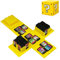Custodia per Carte da Gioco per Nintendo Switch,Contiene fino a 41 Giochi Sistema di Conservazione Protettivo Organizzatore Card Giochi Involucro Rigido (Q Giallo)