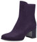 MARCO TOZZI by Guido Maria Kretschmer Damen Stiefeletten mit Absatz Blockabsatz Nieten, Violett (Purple), 38