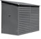 Panana Outdoor Shed Garden Storage Box Shed Bike Metal Pent Tool Shed House (L 144cm x W 270cm x H 202cm,)