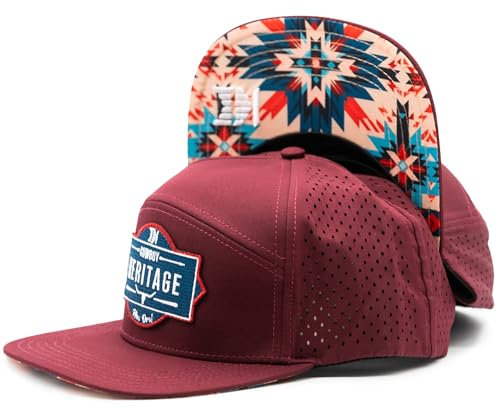 Deez Hats Cowboy Heritage Snapback Cap Flat Brim