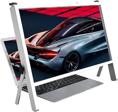 ELzEy Lupen, Laptop-Bildschirmlupe, faltbar, 21 Zoll, Laptop-Computer-Halterung, Ständer, physische Lupe