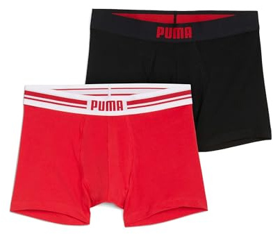 PUMA Herren Men Everyday Placed Logo Boxers Men Everyday Placed Logo Boxers (2er Pack)