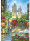 AIRDEA DIY 5D Landschaft Londoner Straße Diamant Malerei, Full Round Drill Diamond Painting Set, Full Runden Steine Diamanten Stickerei Strass Erwachsene Malen nach Zahlen Perlen Bilder 30x40cm