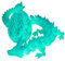 BZQCPLX 3D Printed Dragon Egg Articulating Gemstone,Crystal Dragon Figurine,3D Printed Dragons,Articulated Dragon,Removable Mystery Dragon Egg Toy Dragon,for Kids and Adults Home Decor Desk Decor (E)