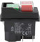 Interruttore singolo, interruttore a pulsante, KJD17 Interruttore elettromagnetico a pulsante impermeabile 4 pin AC250V 16A Avviamento magnetico Interruttori di sicurezza for utensili elettrici for ma