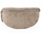 lePelou Bauchtasche aus Veloursleder, Wildleder Bauchtasche, Festival Tasche, Cross Body Tasche, Gürteltasche, Geschenk (Taupe, S)