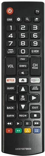 Reemplazo Mando para LG Universal Smart TV Mando a Distancia LED LCD Smart TV con Netflix Amazon Botones