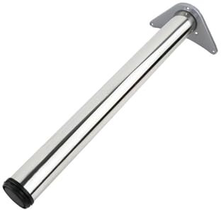 Guoyoocc Pieds de Table Réglable Hauteur 1 Pièce,Pieds de Table pour Meubles Lourds,Pied de Meuble en Acier INOX pour Bureau,Table de Cuisine,Plan de Travail(12 Taille,Personnalisable)