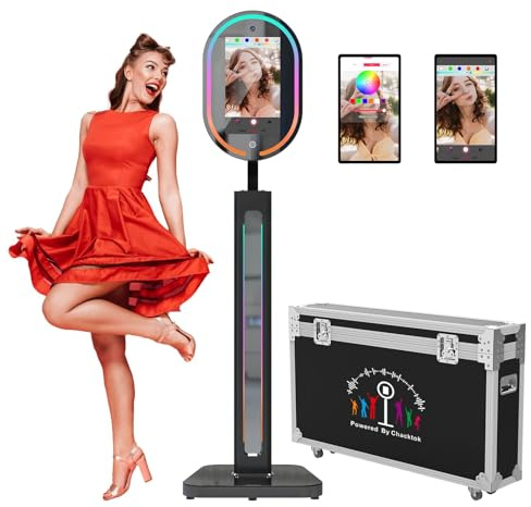 MWE Spiegel Fotokabine mit 15.6 Touchscreen