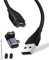 Cavo di ricarica per orologio 3,3 piedi/1 m compatibile con Garmin Fenix ​​​​7 7S 7X 6 6S 6X Pro 5 5S 5X Plus, Forerunner 745 935 945 45 45S 245, Vivoactive 3 4 4S, Venu (A-Straight+Adattatore)